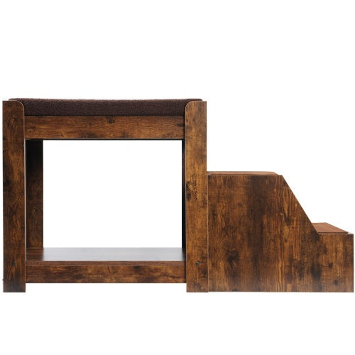 Premium Luxury Multi-Level Pet Bunk Bed with Window Perch and Steps