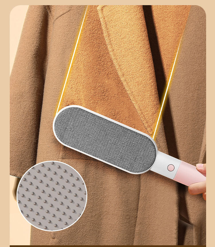 Double-Sided Pet Hair Removal Brush – Remove Dog & Cat Hair from Clothes, Furniture, Couch, Car, Carpet, Laundry, and Upholstery Easily and Effectively